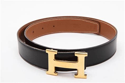 hermes black belt with gold h|hermes black belt women.